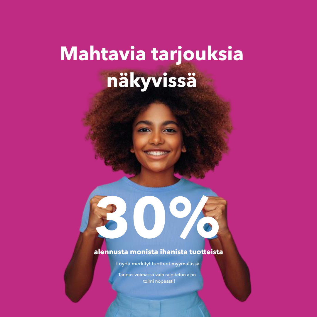 Mahtavia tarjouksia näkyvissä