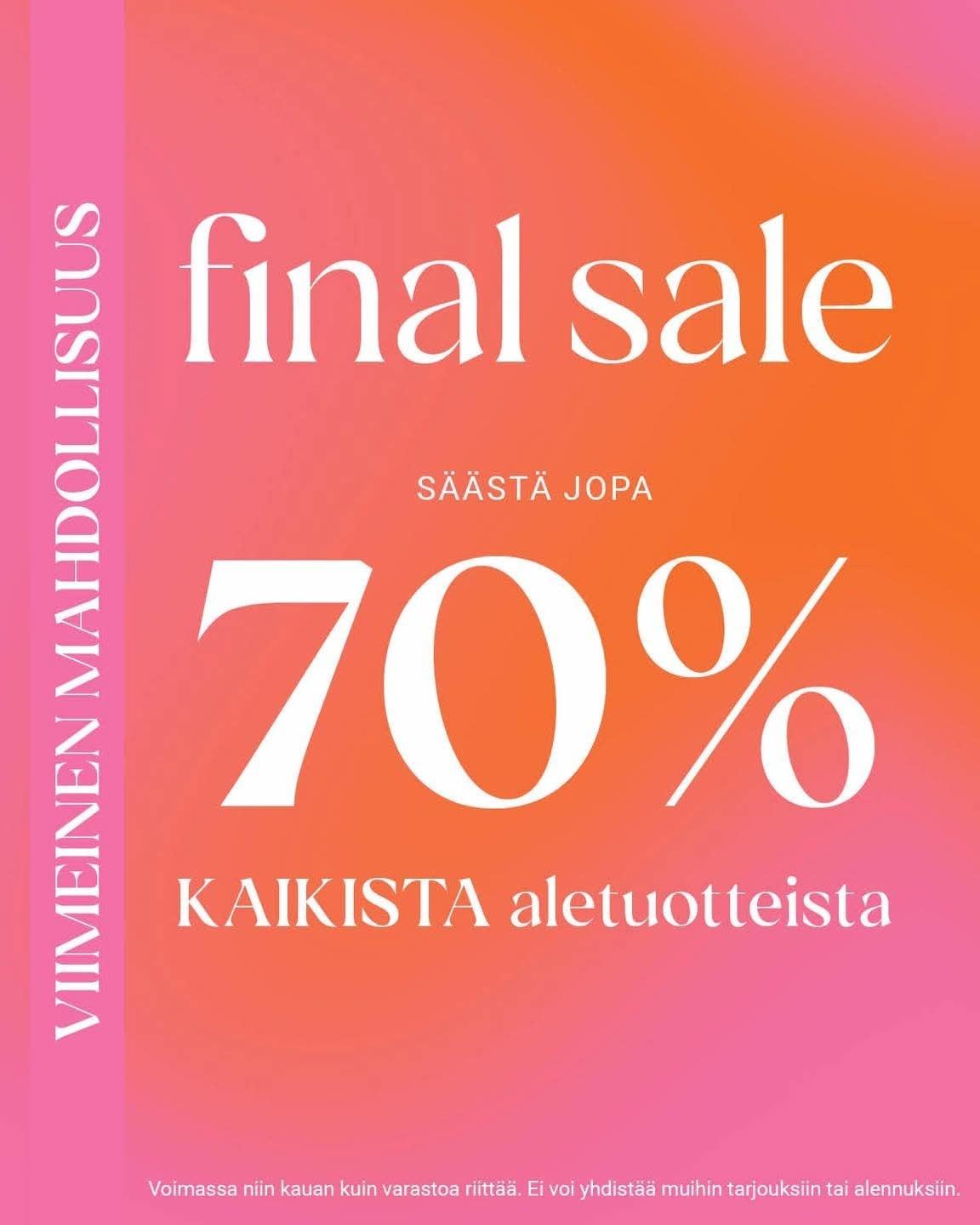 FINAL SALE