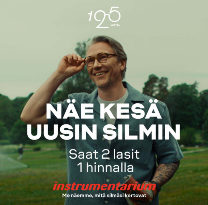 Kahdet lasit yhden hinnalla