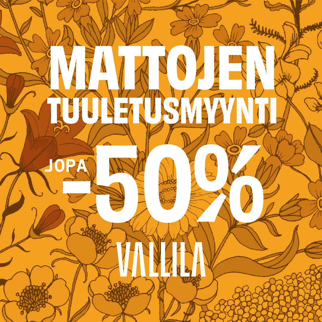 Vallilan matot tämän viikon 