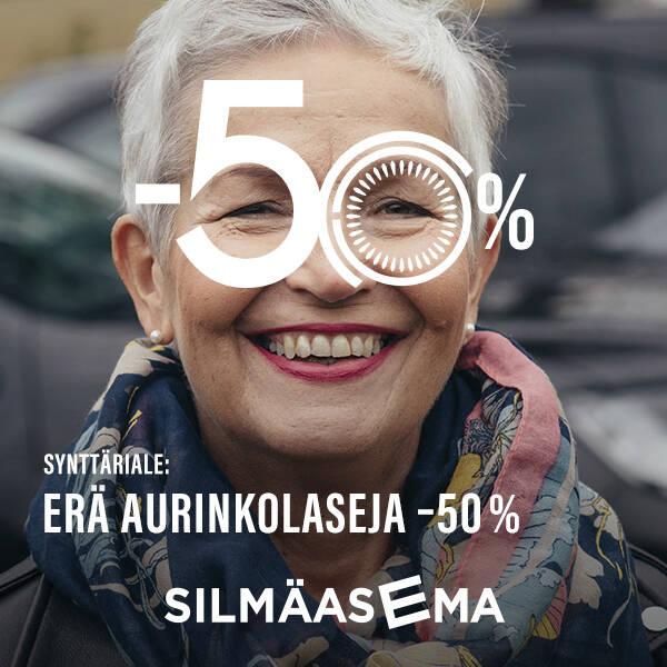 Synttäriale: Erä aurinkolaseja