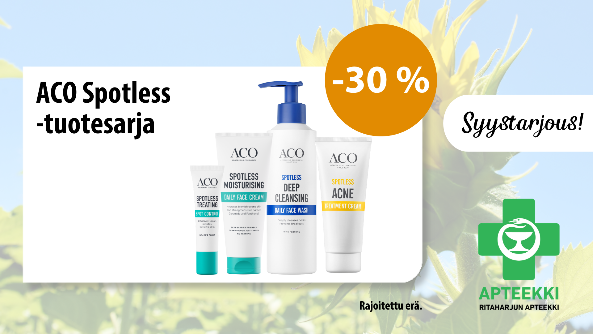 ACO Spotless-tuotesarja