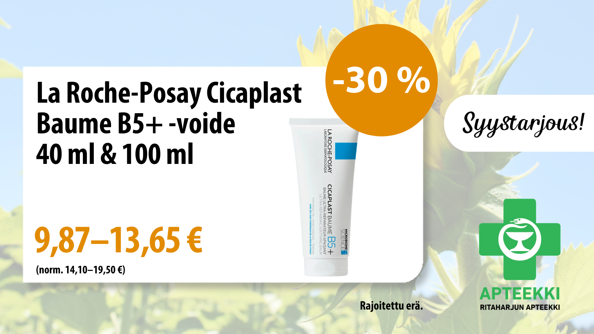 La Roche-Posay Cicaplast 40ml & 100ml