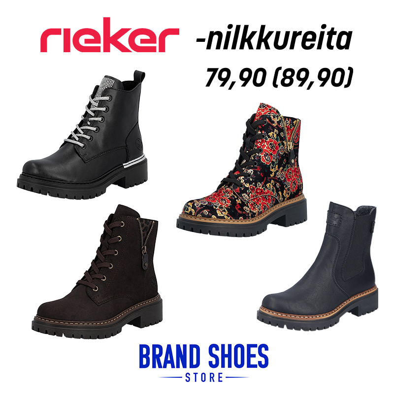Useita erilaisia nilkkurimalleja!